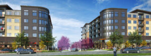 Rendering of future Solera housing development 