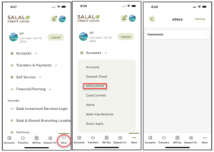 find your tax info mobile view